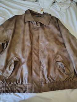 Leather jacket
