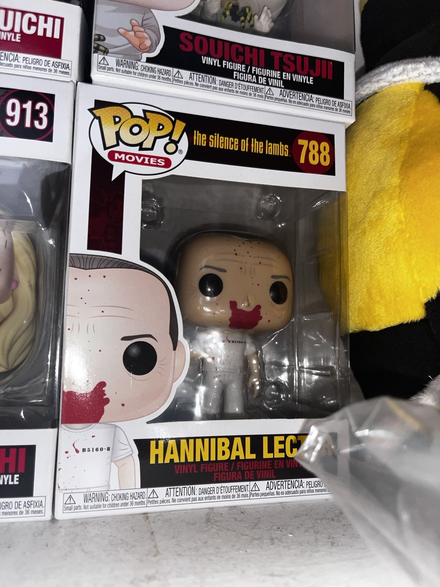 The Silence Of The Lambs Hannibal Lecter Bloody Face Funko Pop