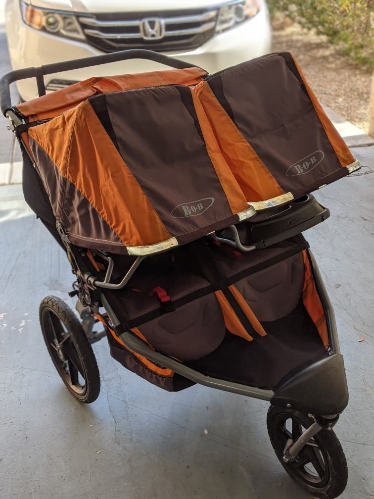 BOB double stroller