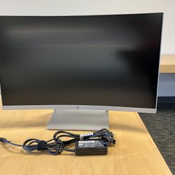 HP 27 Inch curved Monitor