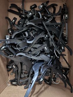 retail/store hangers Various Sizes (XS–XL) Black