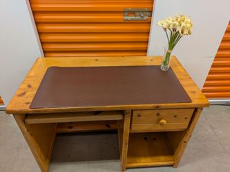 Wooden desk