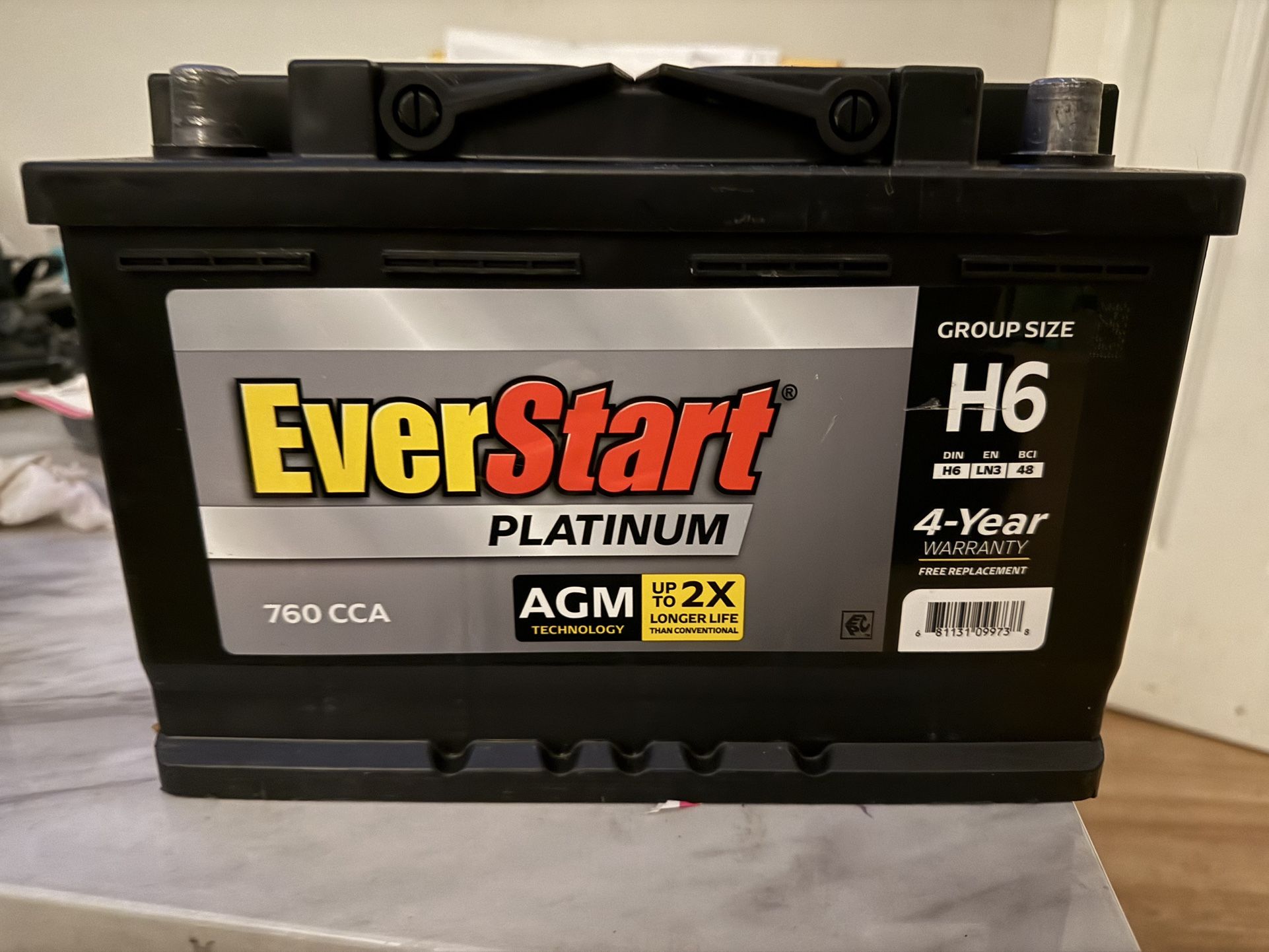 H6 AGM Battery