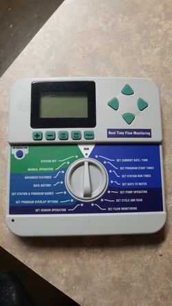 Hunter irrigation clock(Real time flow monitoring)
