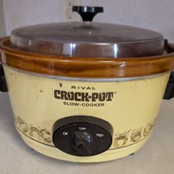 Vintage Rival Crock Pot  5 Qt