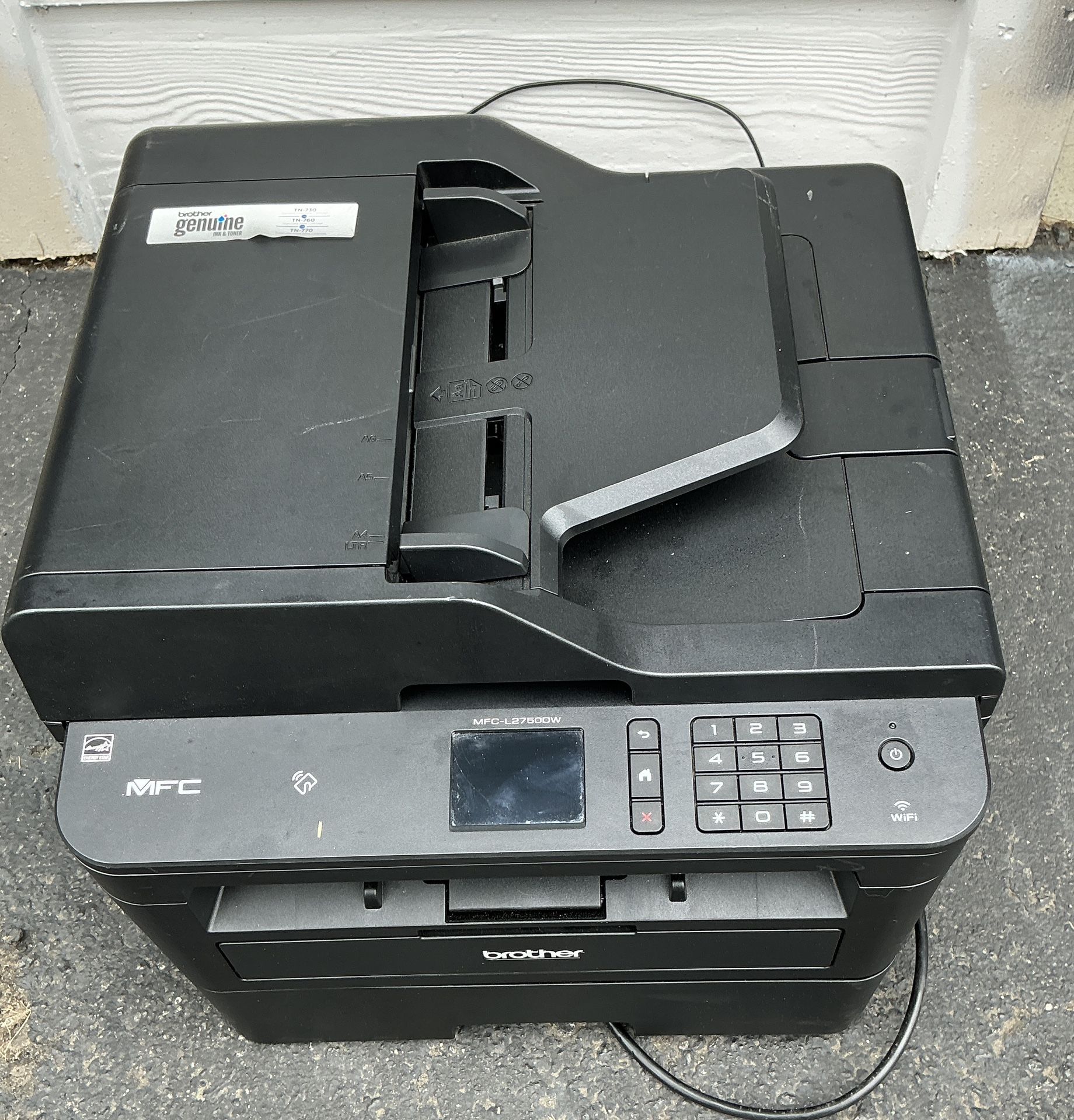 Brother MFC-L2750DW Wireless Monochrome Laser All-In-One Printer