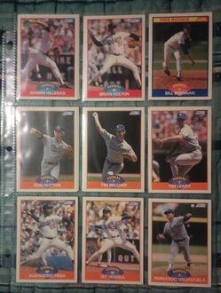 1989 to 1992 - Dodgers Baseball Cards