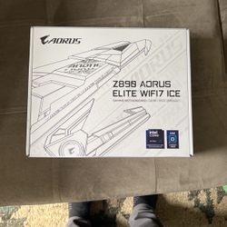 Gigabyte Aorus Z890 Elite WiFi7 Ice Gaming Motherboard