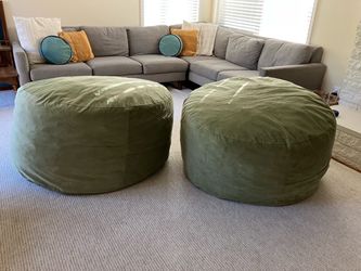 4’ Bean Bags- Sage Color