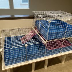 Guinea Pig Cage - Large 2 Story