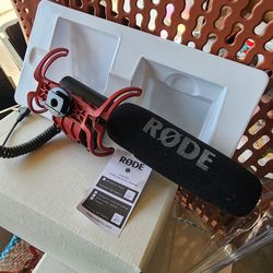 Røde VideoMic Camera Mount Shotgun Microphone +Rycote Shock Mount