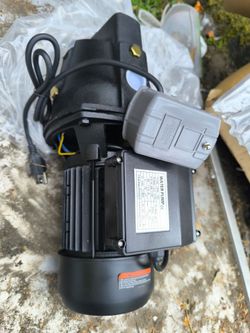 Shallow well irrigation pump