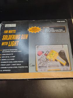 Chicago Electric 180W Soldering Gun with Light