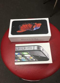 Empty boxes iPhone 6s plus and iPhone 4s