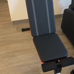 Bench For Home Gym. Adjustable 