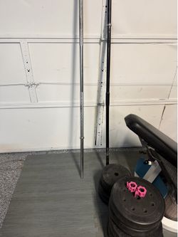 weights and bar