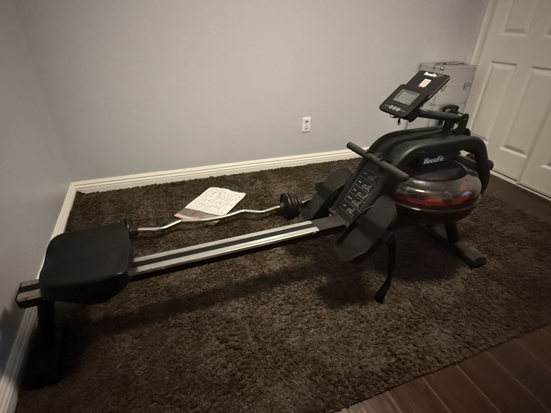 HouseFit Water Rower Rowing Machine