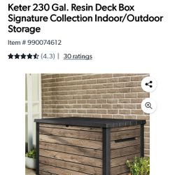 Keter 230 Gall Storage 