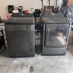 Samsung washer and dryer set for sell, great condition!