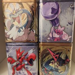 Pokemon 3 Pack Tins