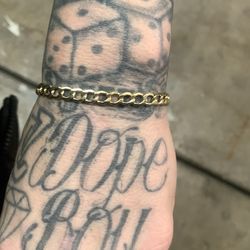 14k gold bracelet