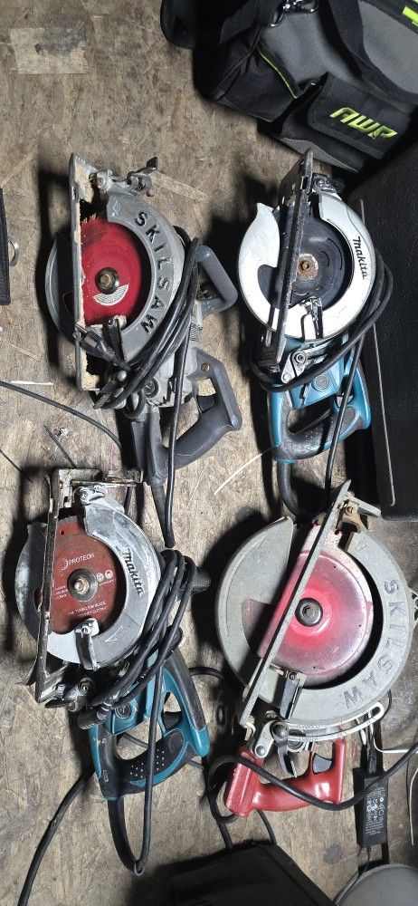 SKILSAW AND MAKITA CIRCULAR SAW