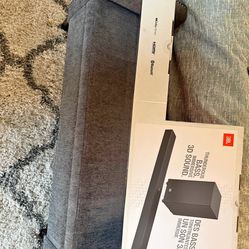 JBL Cinema SB595 Soundbar + Wireless Subwoofer – Dolby Atmos – Deep Bass