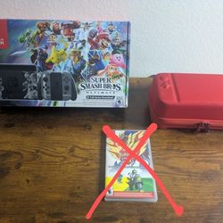 Super Smash Brothers Nintendo Switch Console 
