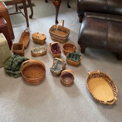 Lot Of Longaberger  Baskets