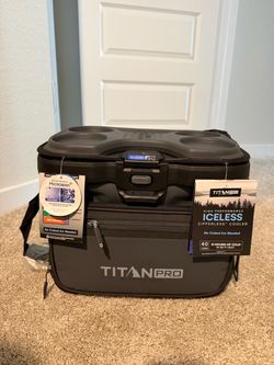 Titan Pro by Arctic Zone Iceless Zipperless Cooler 40-Can