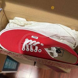 Red Vans 