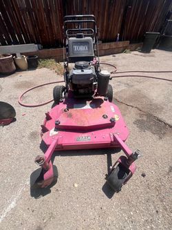 36” toro commercial lawn mower