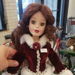 Bell Disney Porcelain Doll 