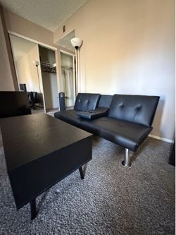 Modern Black Furniture Set