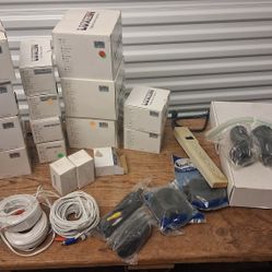 Huge Lot Of Video Surveillance Cameras And Equipment