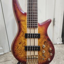 5 String Bass Guitar Excellent Condition