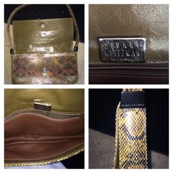 stuart weitzman Leather purse