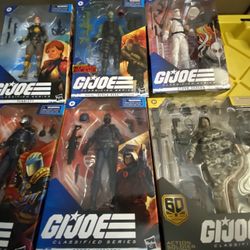 Gi Joe Classified Series lot 
