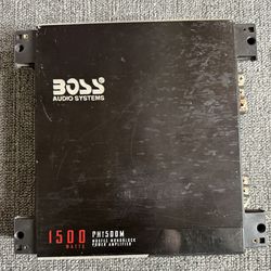 Boss 1500 watts