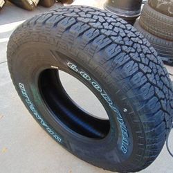 4 New 265 75 16 Goodyear Wrangler Workhorse All Terrain Tires 4PLY Date 2025