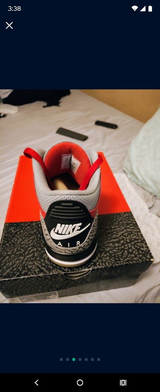 💥 Air Jordan 3 Retro Red Cement 💥