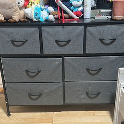 Black Clothes Or Storage Dresser 