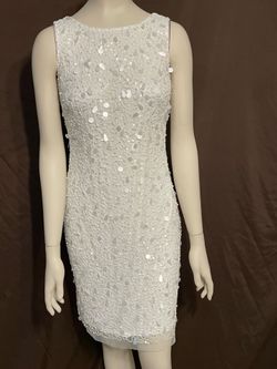 Pisarro Nights white dress women’s size 2