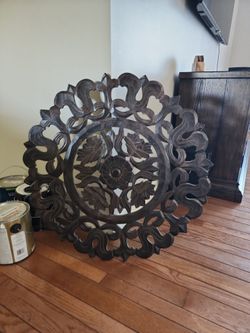 Wood Aet Pierce Wall Art 29"×29"