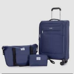 3 Piece Set Luggage Set Lightweight 