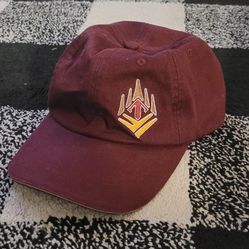 Burgundy Thunder Valley Hat
