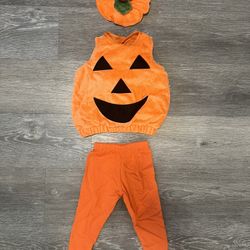 Pumpkin 🎃 Halloween Costume (size - 6 Months)
