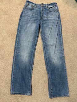 7 for all mankind Women’s Medium Wash Straight Leg Jeans