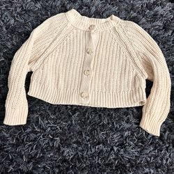 Cat And Jack Knitted Cardigan For Girl 2T 