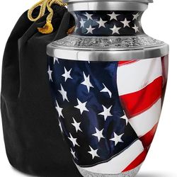 Everlight Memorials American Flag Urn